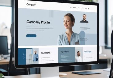 building website company profile