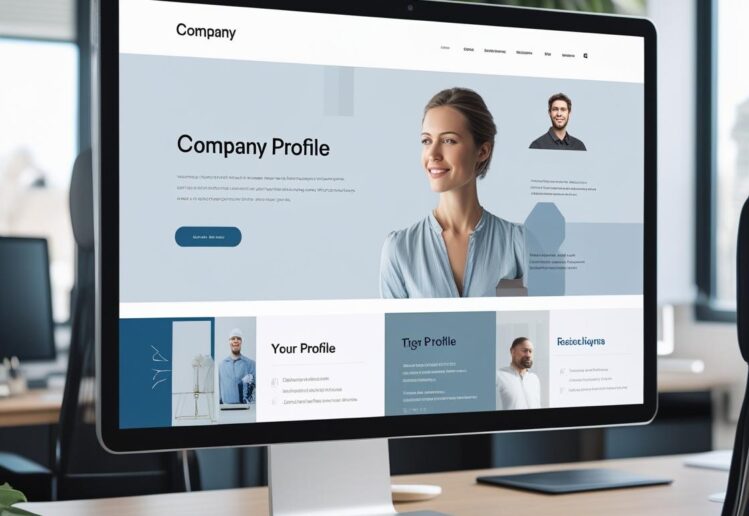 building website company profile