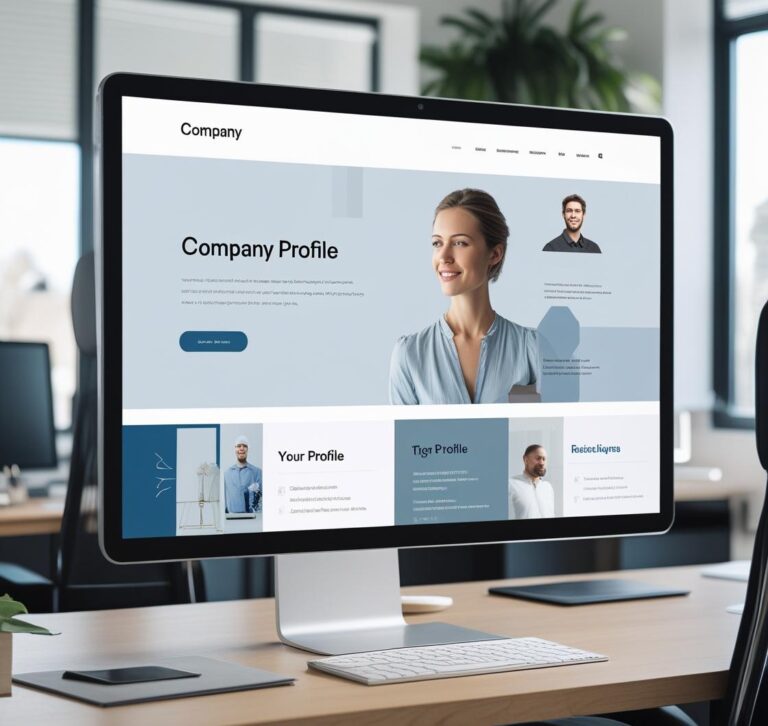 building website company profile